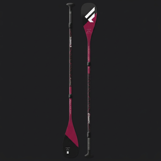 Fanatic Carbon 80 paddle on charcoal background